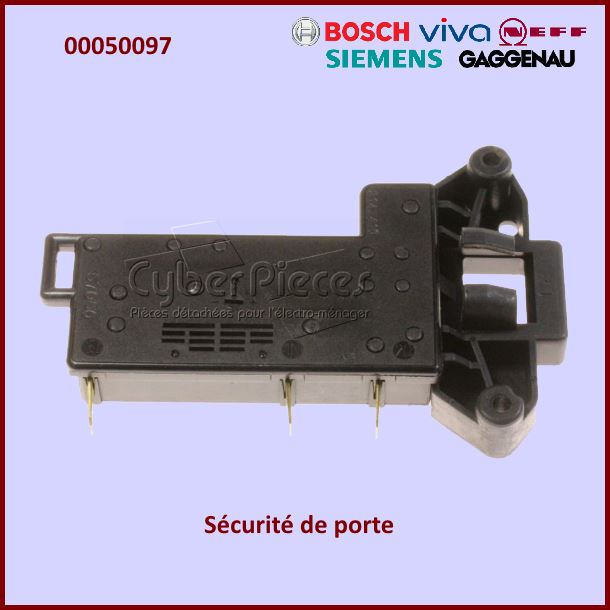 Sécurité de porte Bosch 00050097 -  Pièces machine à laver