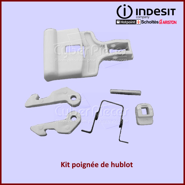 Poignee de hublot Indesit C00104040 -  Pièces machine à laver