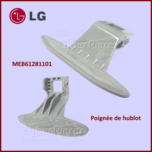 Poignée de Hublot LG MEB61281101 -  Pièces machine à laver
