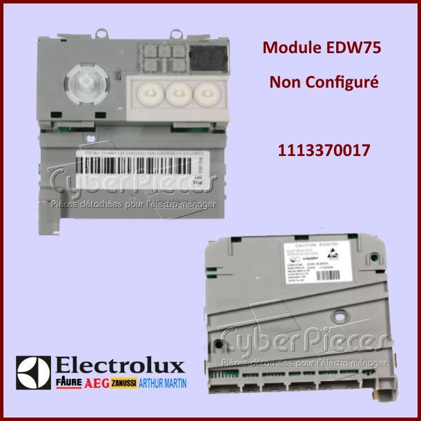 Carte Electronique EDW750 non configuré Electrolux 1113370017 - Piè...