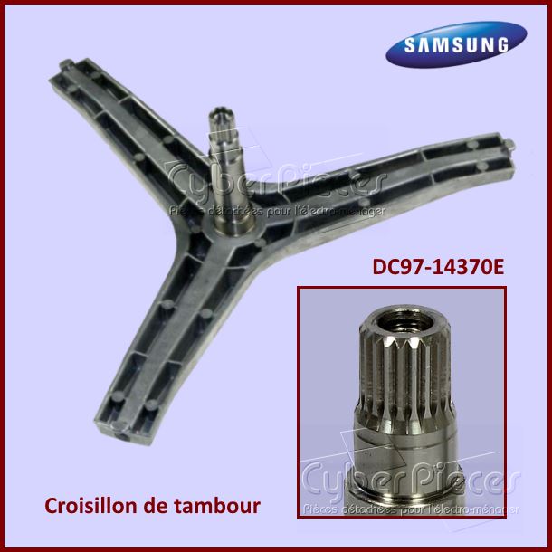 Croisillon de tambour Samsung DC97-14370E -  PiÃÂ¨ces machine ÃÂ  laver