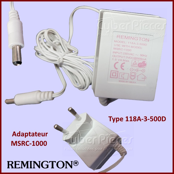 Adaptateur chargeur Remington 118A-3-500D