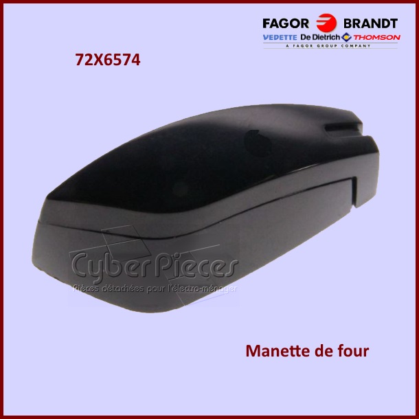 Manette de four Brandt 72X6574 - Pièces four