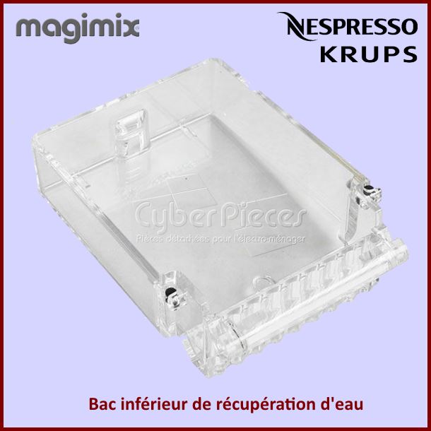 Bac inférieur de récupération d'eau KRUPS MS-0059263 - Pièces cafet...