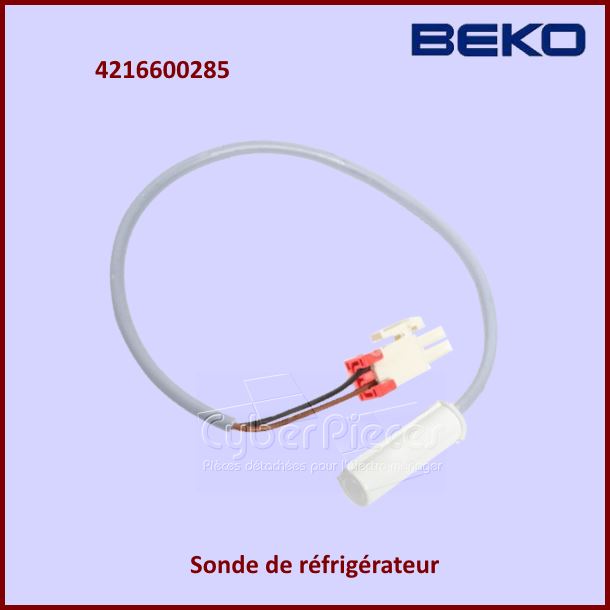 Sonde RC congélateur Beko 4216600285 - Pièces réfrigérateur &amp; congé...