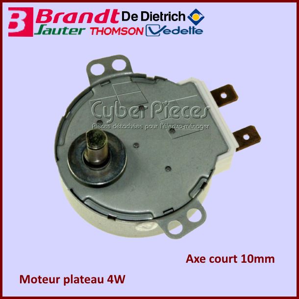 Moteur 4W Axe Court 75X0253 - Pièces Micro-ondes