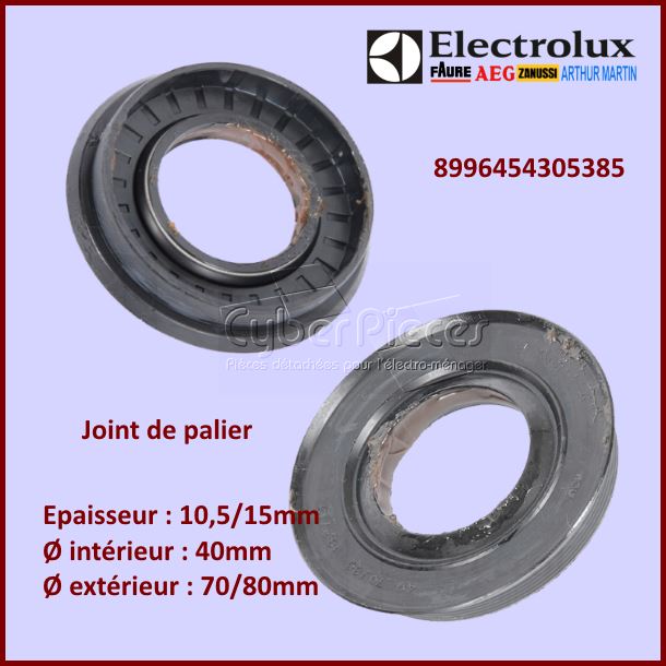 Joint d'axe 40x70/80x10.5/15 Electrolux 8996454305385 -  PiÃ¨ces mac...