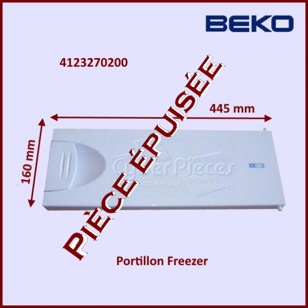 Portillon Freezer Beko 4123270200 ***Pièce épuisée***