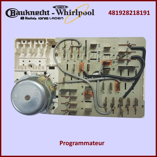 Programmateur Whirlpool 481928218191
