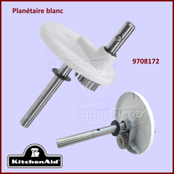 Planétaire blanc Kitchenaid 9708172 - Pièces robot pâtissier Kitche...