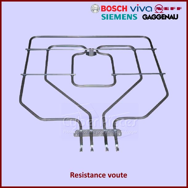 Resistance de voûte 2800W Bosch 00773539 - Pièces four