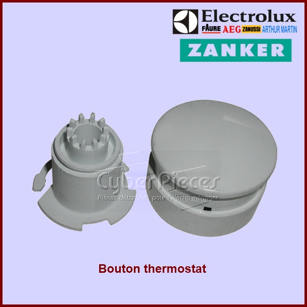 Bouton thermostat ZANKER - Electrolux -  Pièces machine à laver