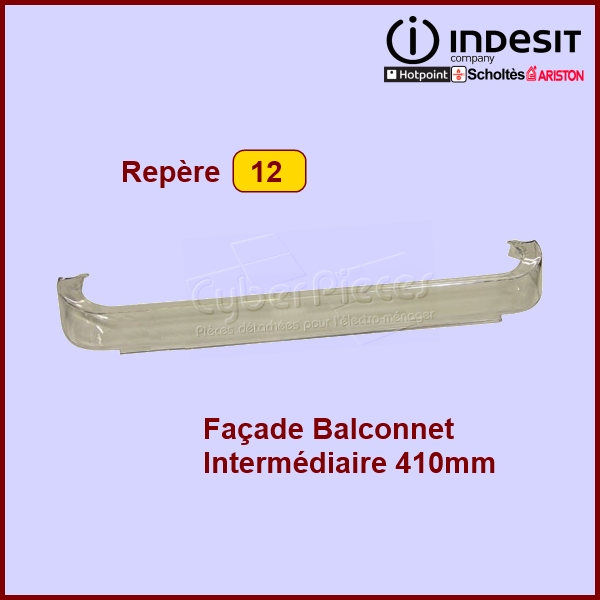Balconnet Central ( Façade) C00283224 - Pièces réfrigérateur & cong...