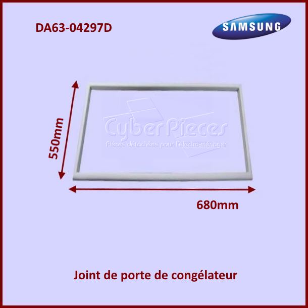 Joint de porte 680x550mm Samsung DA6304297D - Pièces réfrigérateur ...