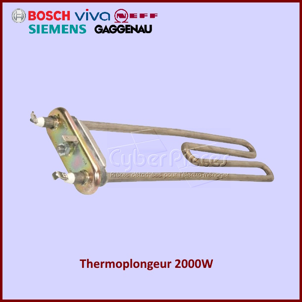Thermoplongeur Bosch 2000w 096580 -  Pièces machine à laver