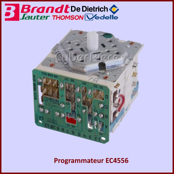 Programmateur EC4556 55X6774 -  Pièces machine à laver