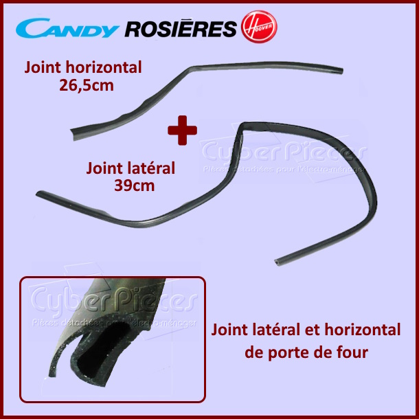 Joint de porte bas + latéral Candy 93389419 - 93382174