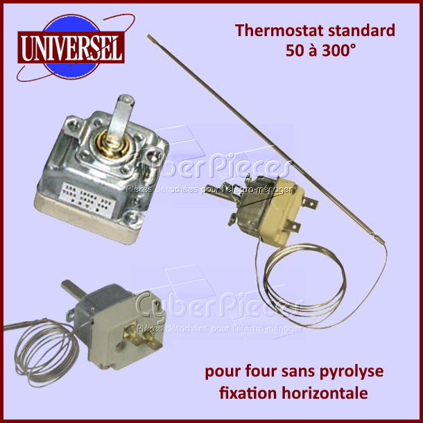 Thermostat de four 300° - 71X1924 - Pièces four