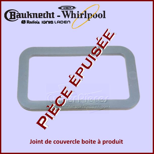 Joint de couvercle Whirlpool 481246668496***Piece epuisee***