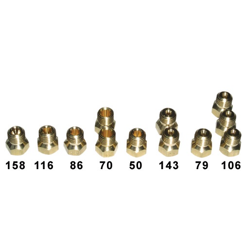 Kit injecteurs GN + Butane C00114463 - Pièces four