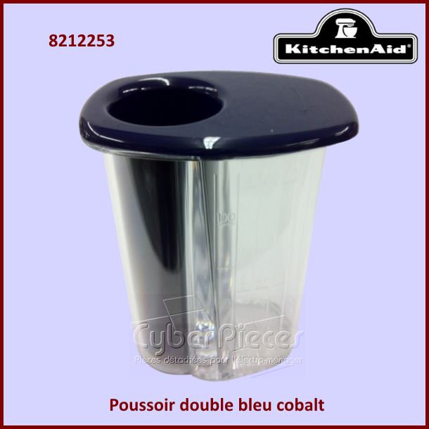 Poussoir double noir KFP7DPOB Kitchenaid 8212254 - Pièces robot mén...
