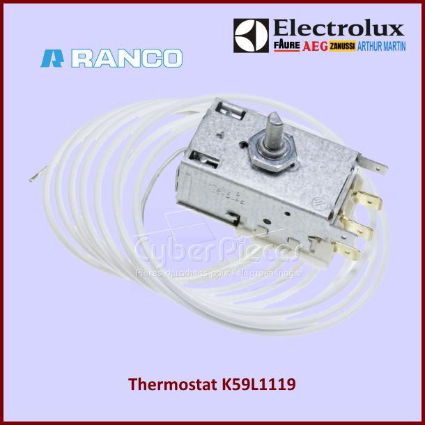 Thermostat RANCO K59L1119 Electrolux  50116858007 - Pièces réfrigér...