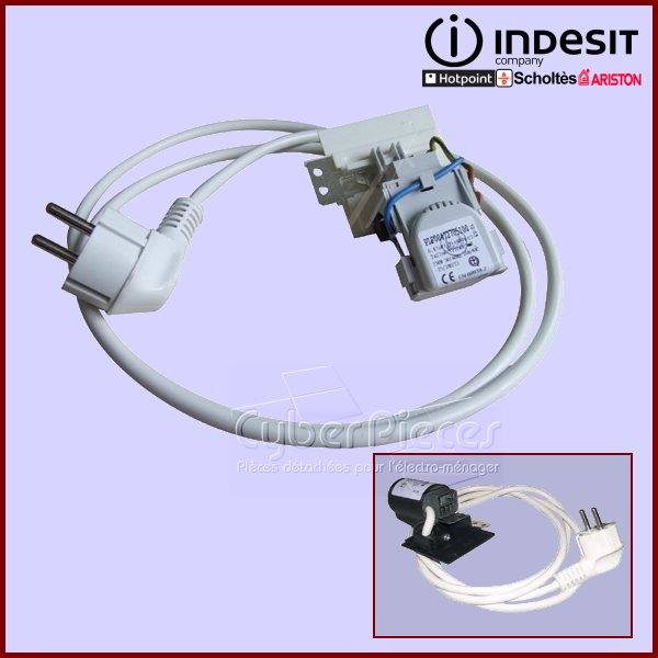 Cable d'alimentation + Antiparasite C00091633 - C00112678  I4 -  Pi...
