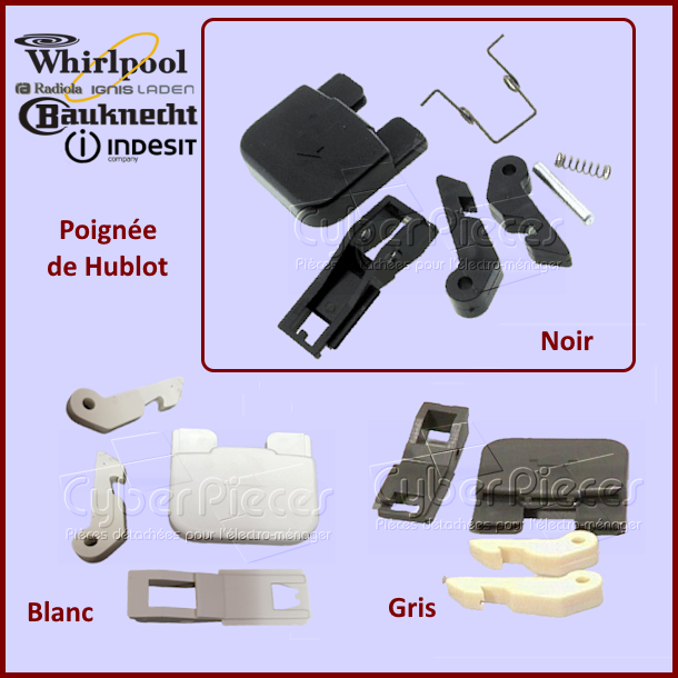 Poignée de Hublot Indesit C00104042