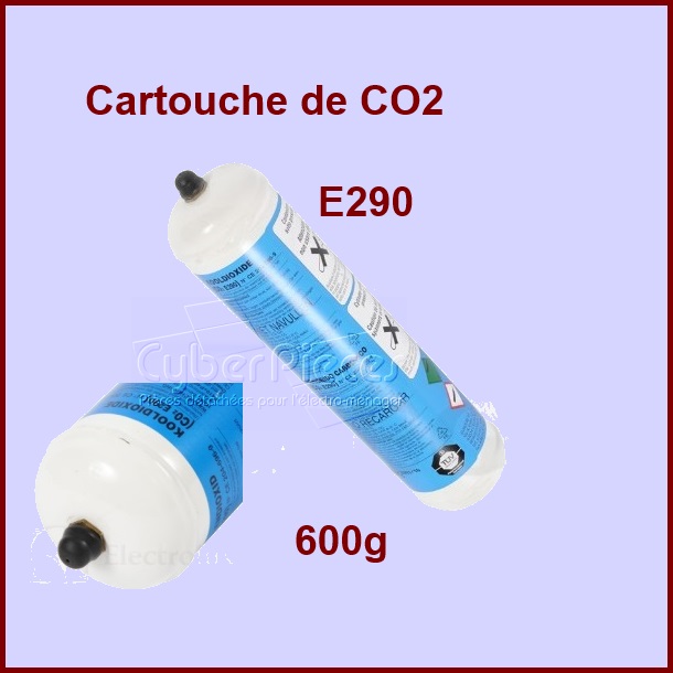 Bouteille de CO2 600gr E290 50292624009 - Pièces machine à bière