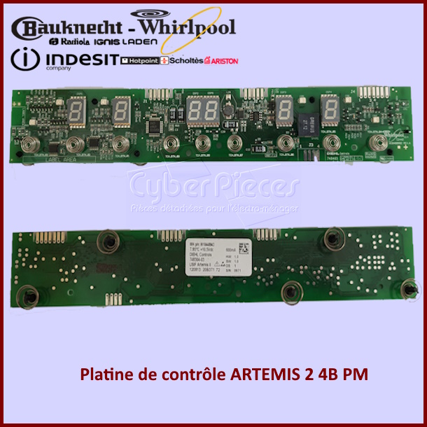 Carte électronique Whirlpool 481010549469