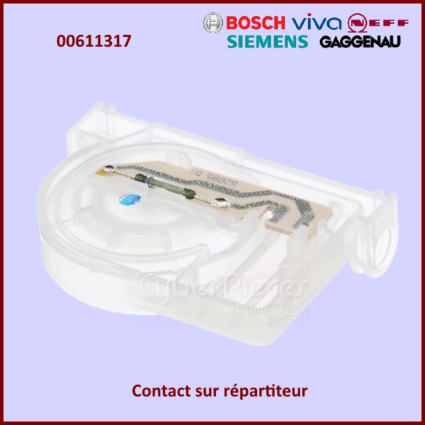 Contact ILS sur répartiteur Bosch 00611317 - Pièces lave-vaisselle