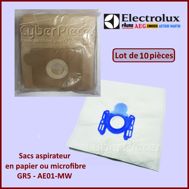 Sac aspirateur GR5 - Wpro 481281718608 - Pièces aspirateur