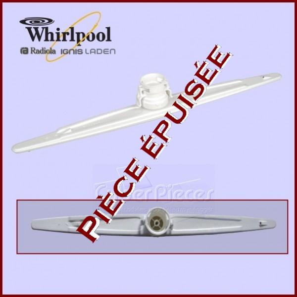 Bras de lavage inférieur Whirlpool 481236068061 - Pièces lave-vaiss...