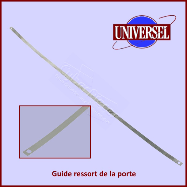 Feuillard guide ressort de porte 610 x 10 mm
