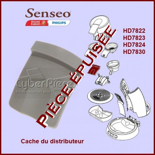 Cache du distributeur Senseo - 422224745990