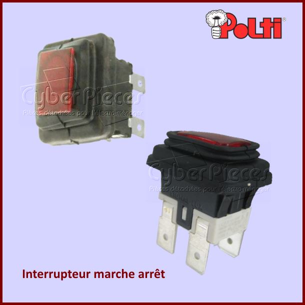 Interrupteur marche arrêt POLTI M0006233 - Pièces aspirateur
