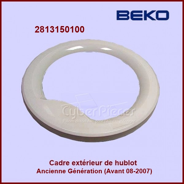 Cadre ExtÃ©rieur De Hublot Beko 2813150100 -  PiÃ¨ces machine Ã  laver