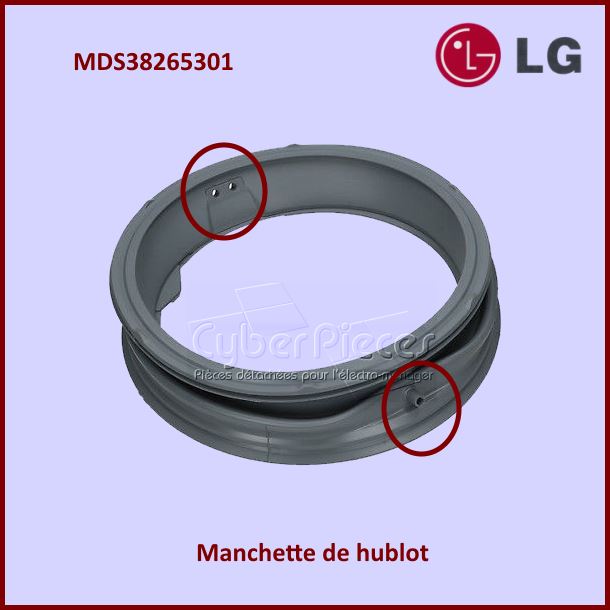 Manchette LG MDS38265301 -  Pièces machine à laver
