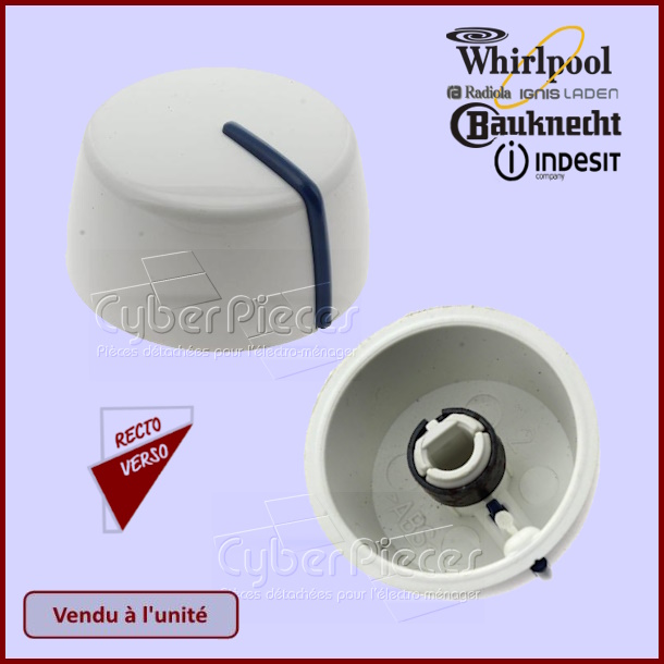 Manette programme Whirlpool 481241359143