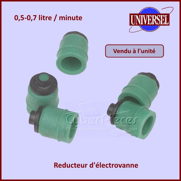 RÃ©ducteur pour Ã©lectrovanne 0,5-0,7l/mn -  PiÃ¨ces machine Ã  laver