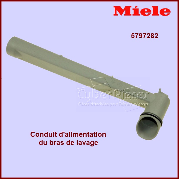 Conduit d'alimentation du bras de lavage Miele 5797282 - Pièces lav...
