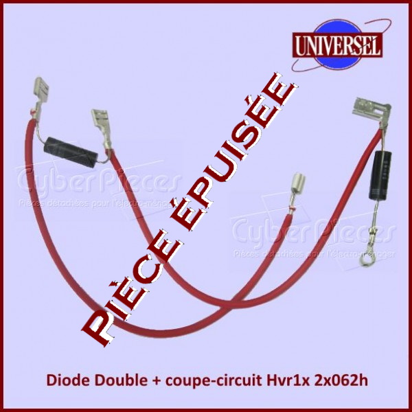 Diode Double+coupe-circuit de Micro-ondes Hvr1x 2x062h - Pièces Mic...