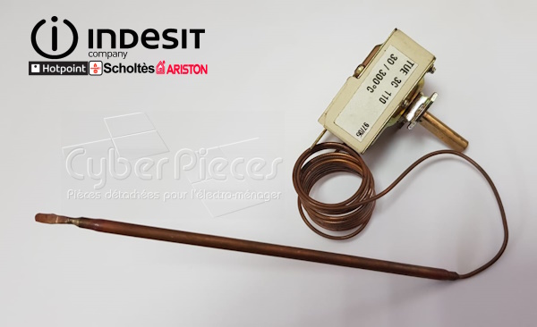 Thermostat de four Indesit C00125407