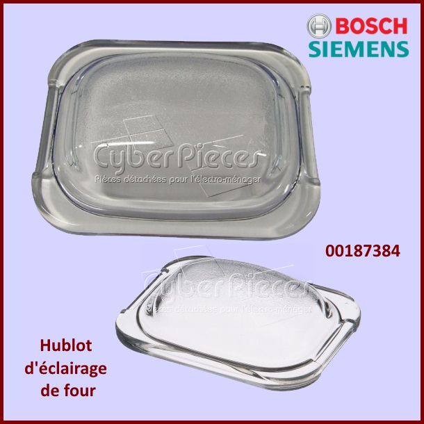 Cache Hublot d’éclairage Bosch 00187384 - Pièces four