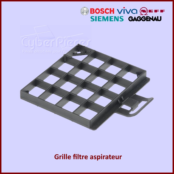 Grille filtre aspirateur Bosch 00427225