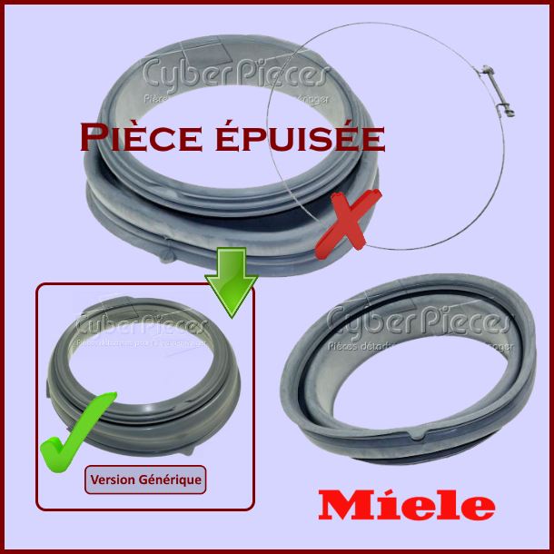 Manchette Origine Miele 1548462***Pièce épuisée***