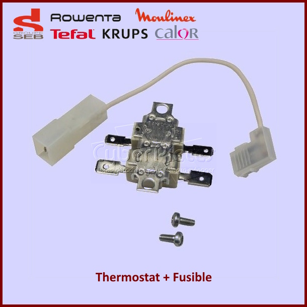 Thermostat + Fusible SEB CS00094320 - Pièces fer