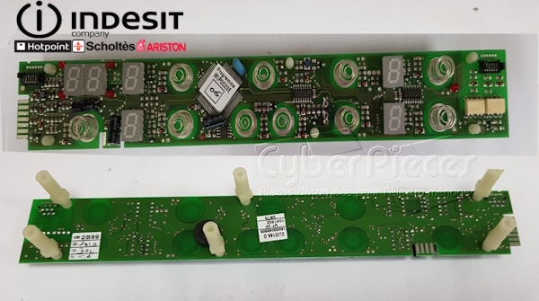 CARTE TOUCHES TIE754 ROHS - A1 - Pièces table de cuisson