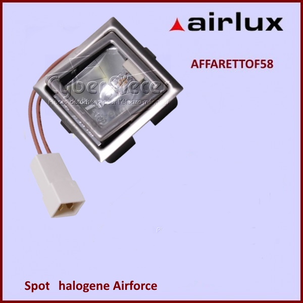 Spot halogene Airforce AFFARETTOF58 - Pièces hotte
