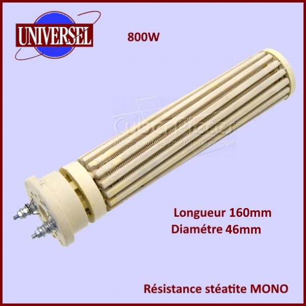 Résistance chauffe-eau stéatite 800W - MONO